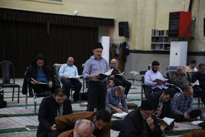 تصاویر/ اعمال ام داوود در مسجد جنرال ارومیه