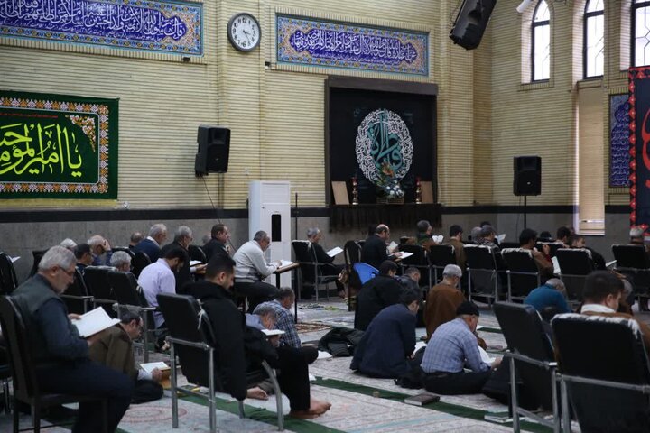 تصاویر/ اعمال ام داوود در مسجد جنرال ارومیه