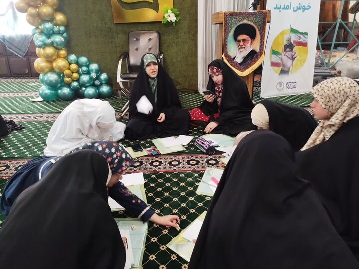 تصاویر/ پایان سه روز اعتکاف دختران حاج قاسم در ارومیه