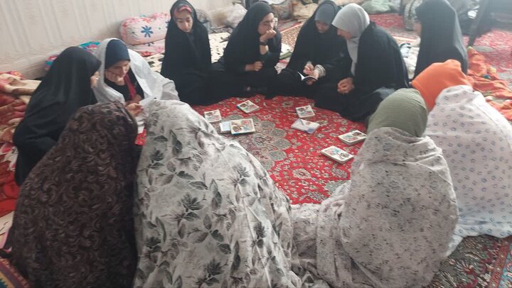 تصاویر/ برگزاری اعتکاف بانوان در مسجد فاطمة  الزهرای نقده