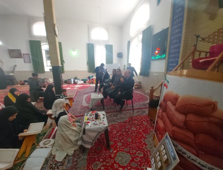 تصاویر/ برگزاری اعتکاف بانوان در مسجد فاطمة  الزهرای نقده