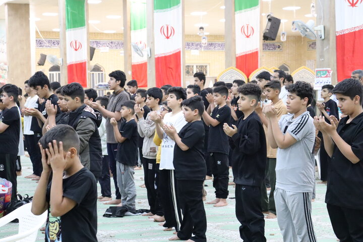 تصاویر/ سومین روز اعتکاف در مصلی دیّر