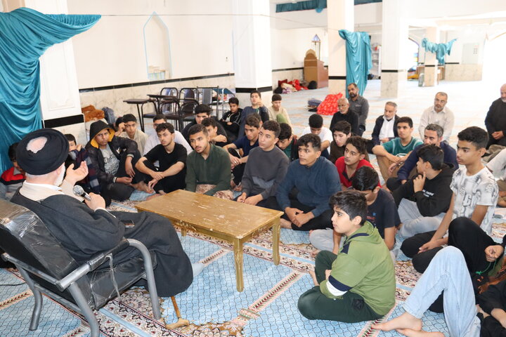 تصاویر/ اعتکاف در مسجد صاحب الزمان(عج) دوراهک