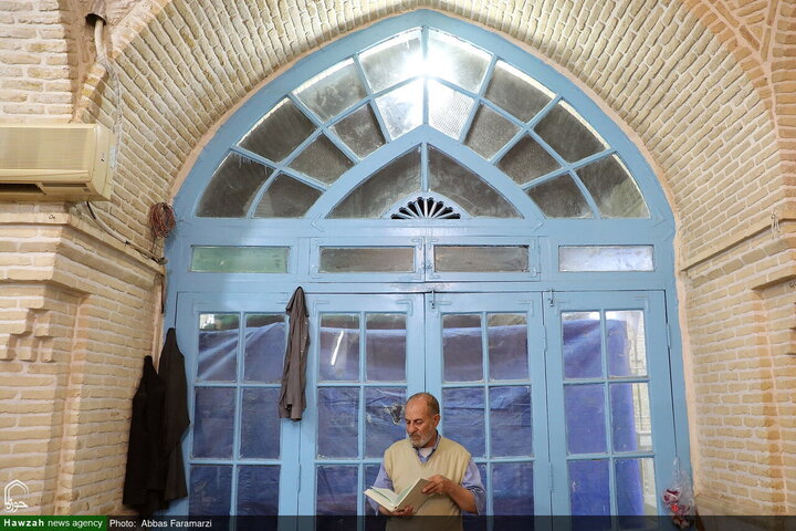 مراسم الاعتكاف في مسجد الإمام الحسن العسکري (عليه السلام) بقم