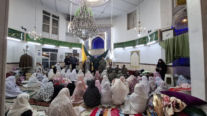 تصاویر/ عهدواره سردار دل ها در مسجد جامع حضرت ابوالفضل(ع)