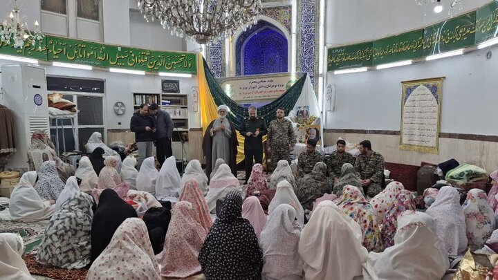 تصاویر/ عهدواره سردار دل ها در مسجد جامع حضرت ابوالفضل(ع)