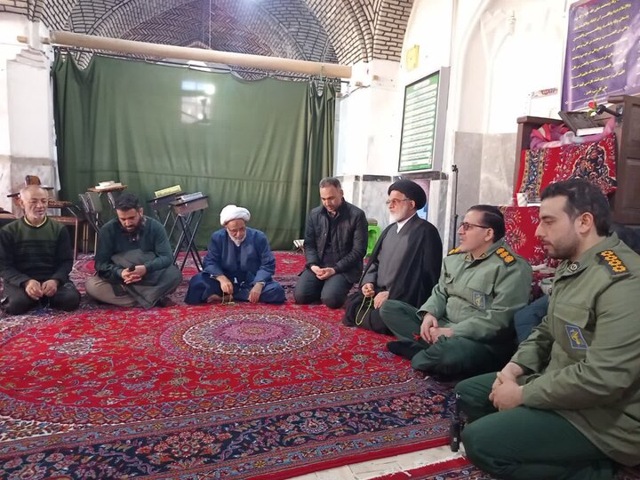 تصاویر/ بدرقه معتکفین نطنز با حضور امام جمعه