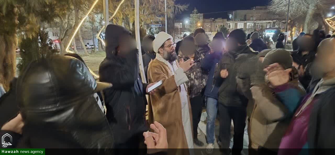 حضور امام جمعه مریانج در جمع مدافعان امنیت+تصاویر