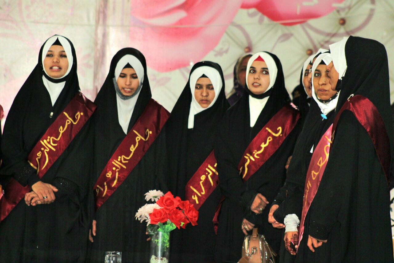 علامہ شبیر میثمی کی جامعۃ الزہرا (س) کراچی میں منعقدہ جشن مولود کعبہ میں شرکت اور خطاب