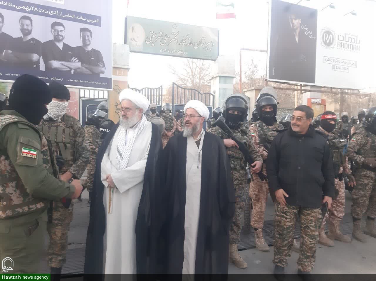 تقدیر امام جمعه ملایر از مدافعان امنیت