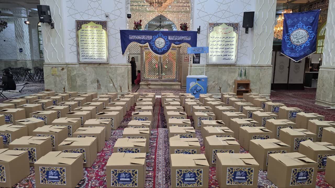 توزیع ۱۱۰ بسته معیشتی در بین نیازمندان تهرانی