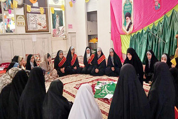 اعتکاف دانش‌آموزی مسجد امام رضا(ع) با حضور پرشور نوجوانان برگزار شد