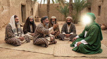 مناظره‌خوانی | پاسخ پیامبر (ص)  به شبهات یهود در مورد تغییر قبله