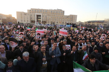 فیلم| حضور باشکوه مردم اصفهان در محکومیت اغتشاشات