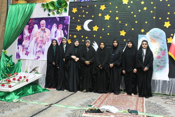 تصاویر/ اعتکاف بانوان و دختران دانش آموز در شهر جوپار