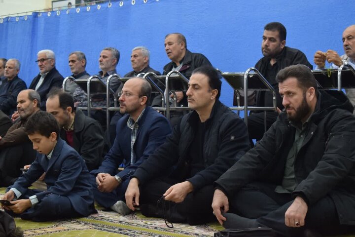 تصاویر/ مراسم گرامیداشت شهادت حاج قاسم سلیمانی و شهدای محور مقاومت در فومن  برگزار شد