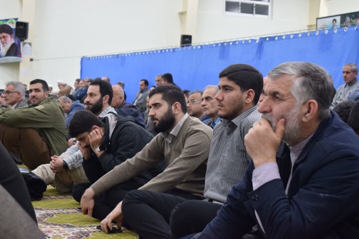 تصاویر/ مراسم گرامیداشت شهادت حاج قاسم سلیمانی و شهدای محور مقاومت در فومن  برگزار شد