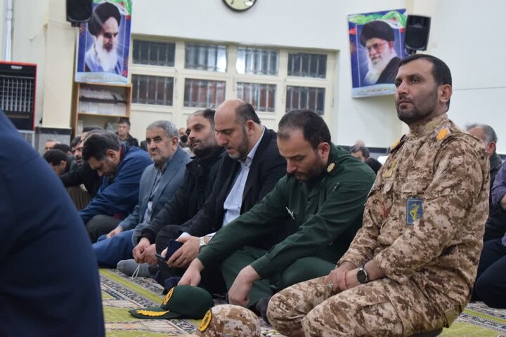 تصاویر/ مراسم گرامیداشت شهادت حاج قاسم سلیمانی و شهدای محور مقاومت در فومن  برگزار شد