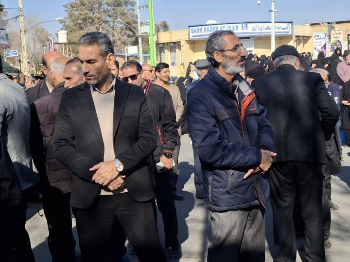 تصاویر/برگزاری اجتماع بزرگ «تاپای جان برای ایران» درآران وبیدگل