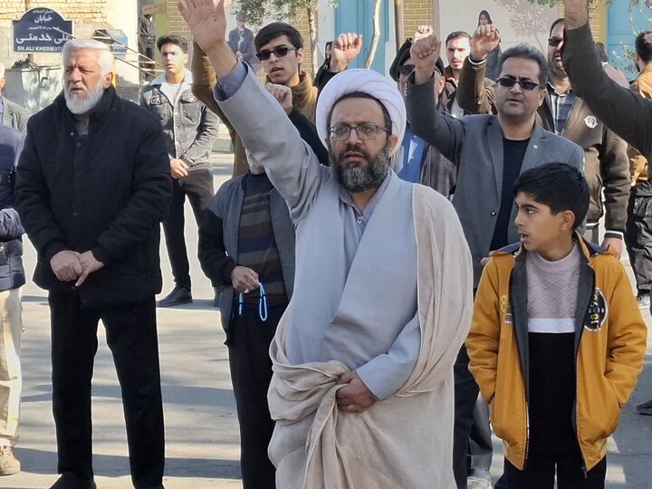 تصاویر/برگزاری اجتماع بزرگ «تاپای جان برای ایران» درآران وبیدگل