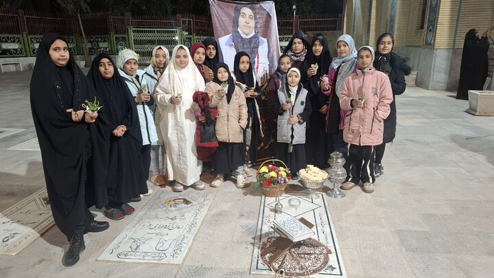 تصاویر/ اعتکاف بانوان و دختران دانش آموز در شهر جوپار