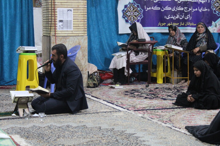 تصاویر/ اعتکاف بانوان و دختران دانش آموز در شهر جوپار
