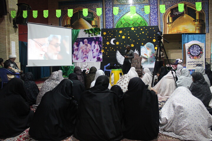 تصاویر/ اعتکاف بانوان و دختران دانش آموز در شهر جوپار