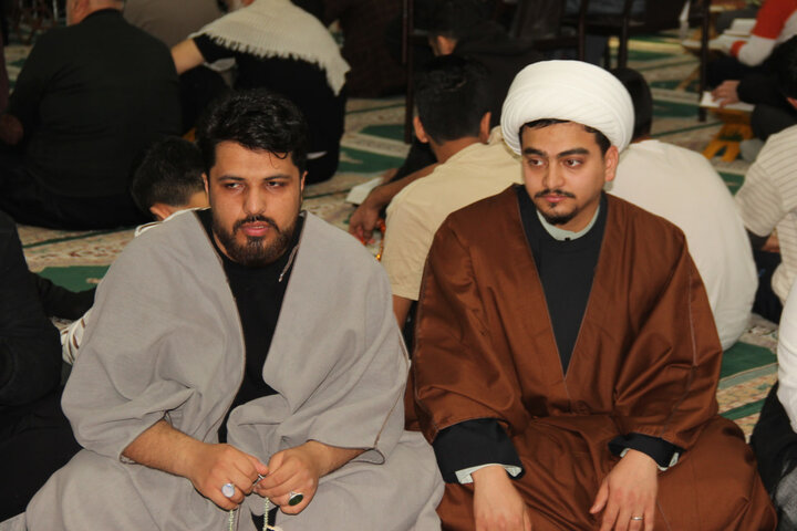 تصاویر / دیدار مدیر حوزه علمیه استان قزوین با دست اندرکاران ستاد اعتکاف اقبالیه  قزوین