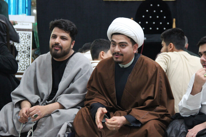 تصاویر / دیدار مدیر حوزه علمیه استان قزوین با دست اندرکاران ستاد اعتکاف اقبالیه  قزوین