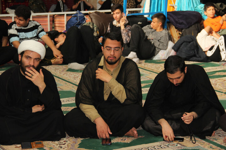 تصاویر / دیدار مدیر حوزه علمیه استان قزوین با دست اندرکاران ستاد اعتکاف اقبالیه  قزوین