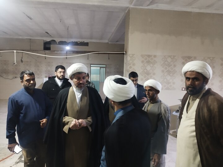 تصاویر/ بازدید معاون منابع انسانی و پشتیبانی حوزه های علمیه از مدارس علمیه شهرستان دلگان