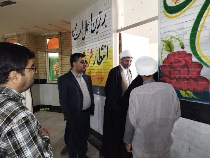 تصاویر/ بازدید معاون منابع انسانی و پشتیبانی حوزه های علمیه از مدارس علمیه شهرستان دلگان