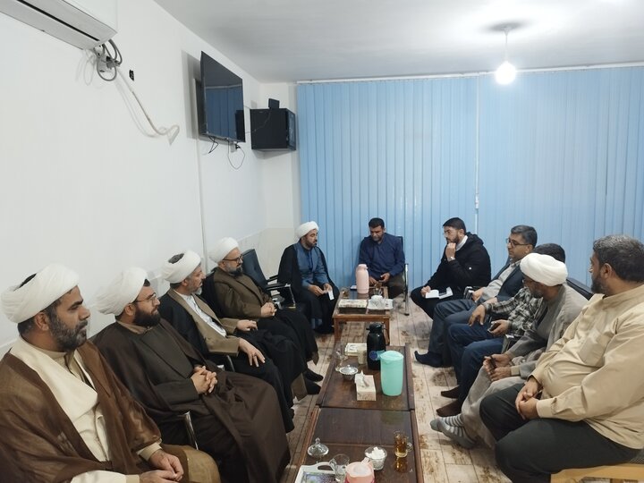 تصاویر/ بازدید معاون منابع انسانی و پشتیبانی حوزه های علمیه از مدارس علمیه شهرستان دلگان