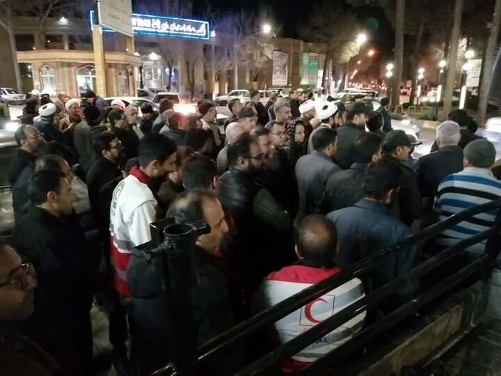 اجتماع تا پای جان برای ایران مردم شهرستان نایین