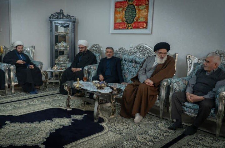 دیدار نماینده ولی فقیه در استان البرز با خانواده‌ شهید اکبر عنایتی