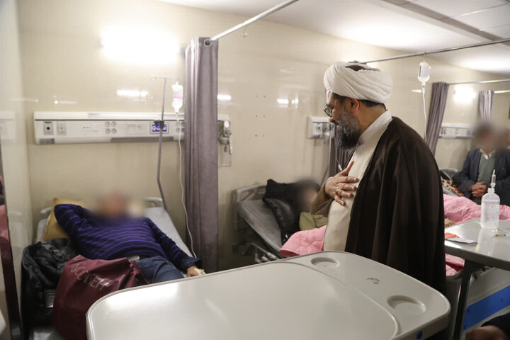 تصاویر / بازدید نماینده ولی فقیه در استان همدان از مرکز جامع سرطان بنیاد محمد علی فرشچیان