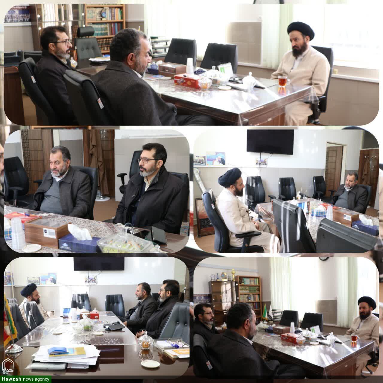 حضور نماینده مردم استان اصفهان در دفتر معاونت تبلیغ حوزه علمیه استان اصفهان