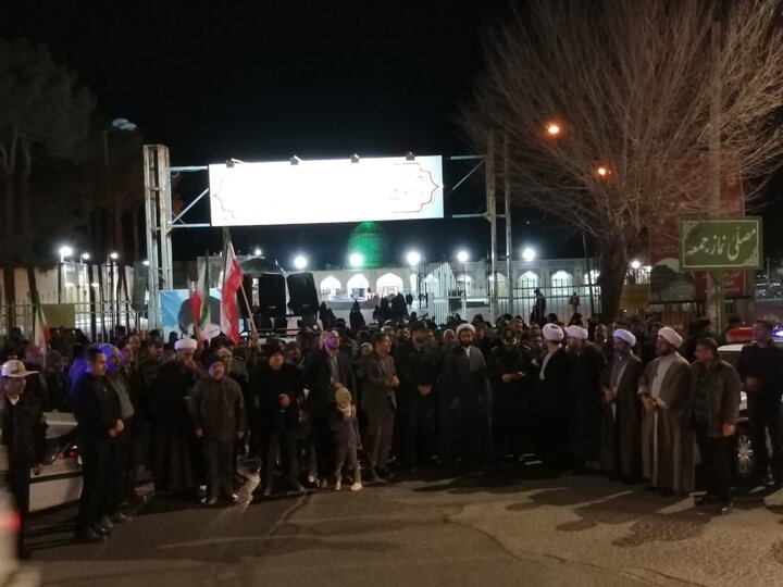 اجتماع تا پای جان برای ایران شهرستان نایین