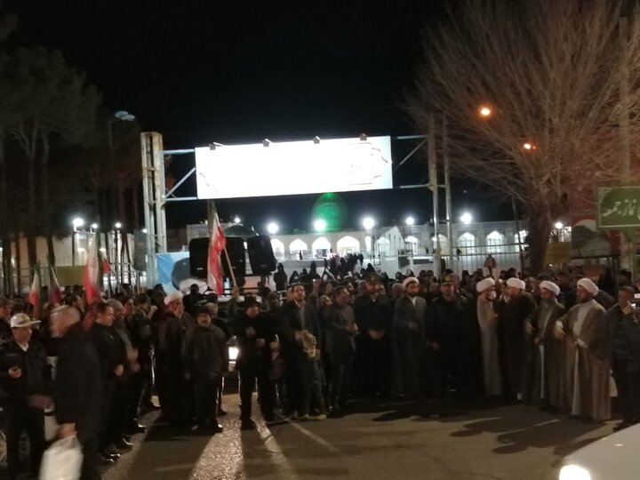 اجتماع تا پای جان برای ایران شهرستان نایین