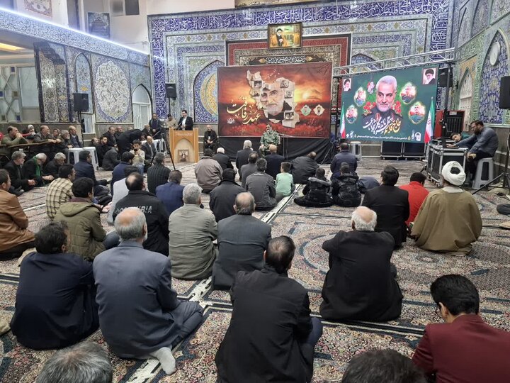 تصاویر/سالگرد شهادت سپهبد شهید حاج قاسم سلیمانی در راوند کاشان