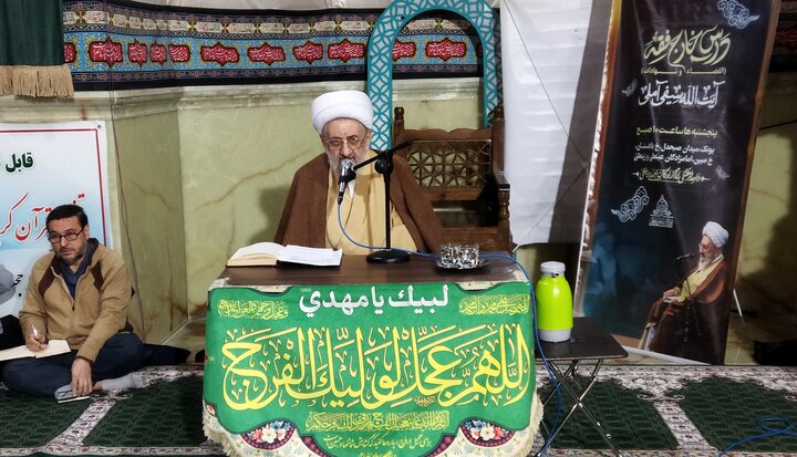 تصاویر/ اجتماع بزرگ مبلغان به مناسبت قیام ۱۹ دی در آستان مقدس امامزادگان عینعلی و زینعلی(ع)