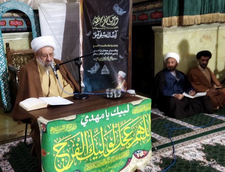 تصاویر/ اجتماع بزرگ مبلغان به مناسبت قیام ۱۹ دی در آستان مقدس امامزادگان عینعلی و زینعلی(ع)