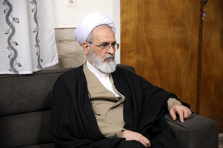 تصاویر/دیدار با بیت مرحوم آیت الله سیدمحمد شاهچراغی