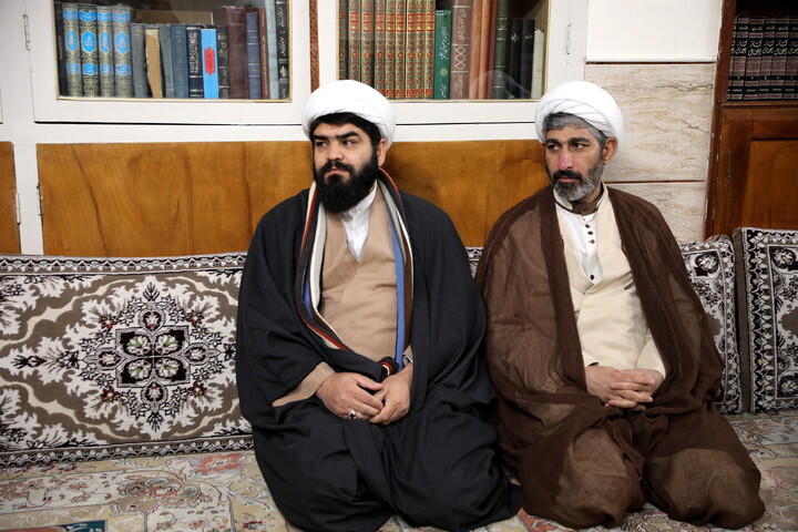 تصاویر/دیدار با بیت مرحوم آیت الله سیدمحمد شاهچراغی