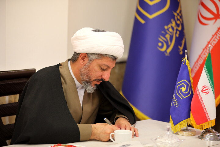 تصاویر/دیدار با کارکنان مدیریت حوزه علمیه خواهران استان سمنان