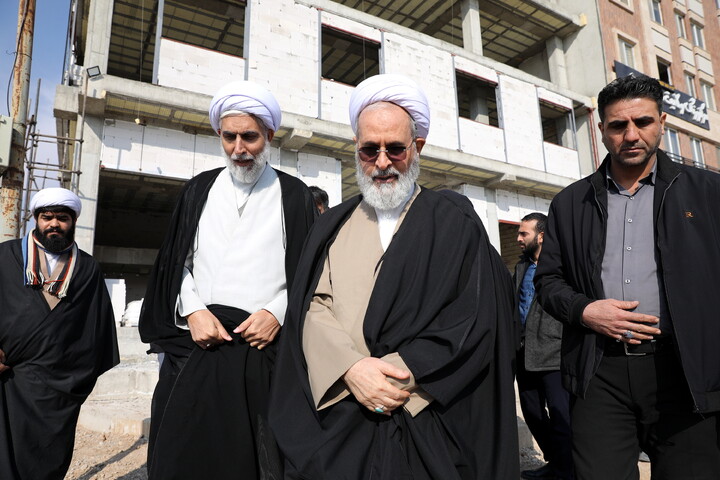 تصاویر/بازدید از ساختمان در حال ساخت مرکز مدیریت استان سمنان