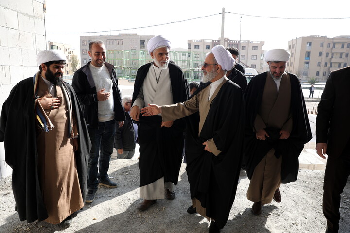 تصاویر/بازدید از ساختمان در حال ساخت مرکز مدیریت استان سمنان