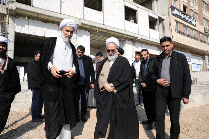 تصاویر/بازدید از ساختمان در حال ساخت مرکز مدیریت استان سمنان