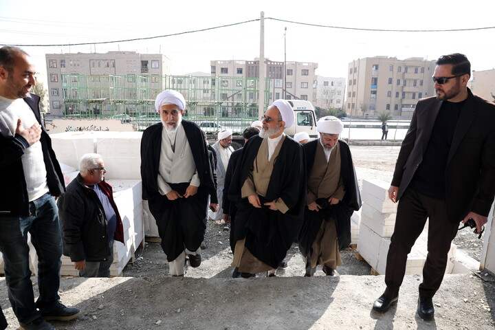 تصاویر/بازدید از ساختمان در حال ساخت مرکز مدیریت استان سمنان