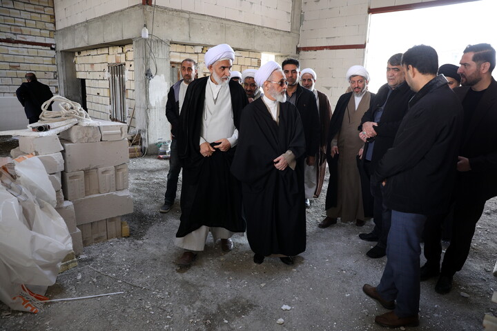 تصاویر/بازدید از ساختمان در حال ساخت مرکز مدیریت استان سمنان